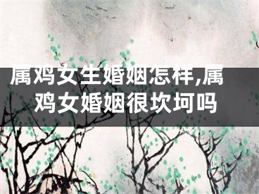 属鸡女生婚姻怎样,属鸡女婚姻很坎坷吗