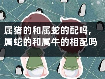 属猪的和属蛇的配吗,属蛇的和属牛的相配吗