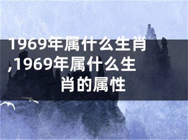 1969年属什么生肖,1969年属什么生肖的属性