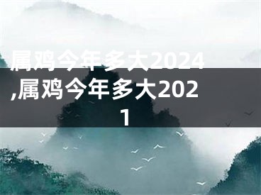 属鸡今年多大2024,属鸡今年多大2021