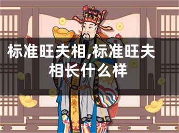 标准旺夫相,标准旺夫相长什么样