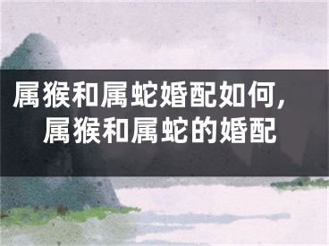 属猴和属蛇婚配如何,属猴和属蛇的婚配