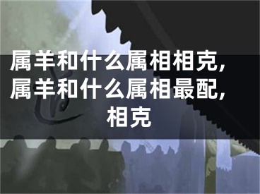 属羊和什么属相相克,属羊和什么属相最配,相克