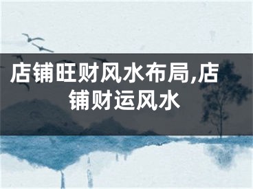 店铺旺财风水布局,店铺财运风水