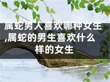 属蛇男人喜欢哪种女生,属蛇的男生喜欢什么样的女生