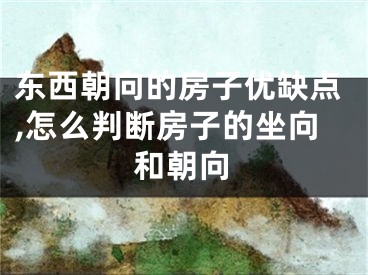 东西朝向的房子优缺点,怎么判断房子的坐向和朝向