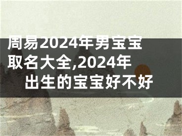 周易2024年男宝宝取名大全,2024年出生的宝宝好不好