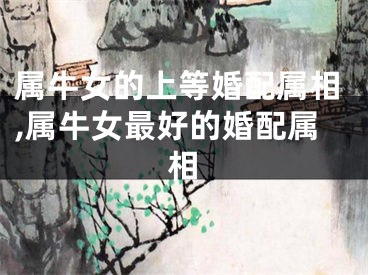 属牛女的上等婚配属相,属牛女最好的婚配属相