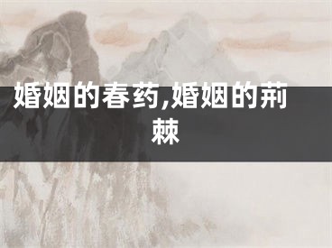 婚姻的春药,婚姻的荊棘