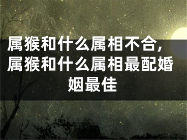属猴和什么属相不合,属猴和什么属相最配婚姻最佳