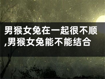 男猴女兔在一起很不顺,男猴女兔能不能结合