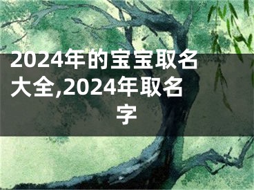 2024年的宝宝取名大全,2024年取名字