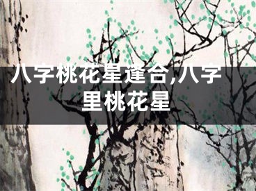 八字桃花星逢合,八字里桃花星