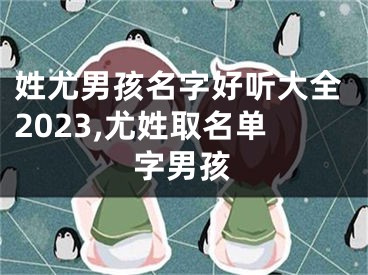 姓尤男孩名字好听大全2023,尤姓取名单字男孩
