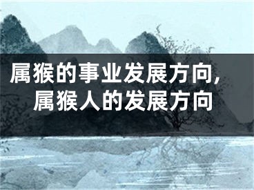 属猴的事业发展方向,属猴人的发展方向