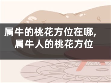 属牛的桃花方位在哪,属牛人的桃花方位