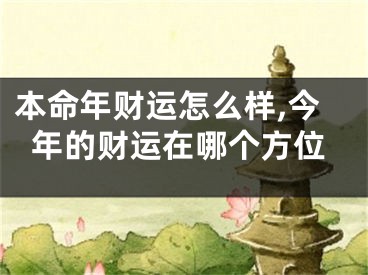本命年财运怎么样,今年的财运在哪个方位