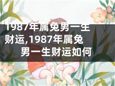 1987年属兔男一生财运,1987年属兔男一生财运如何