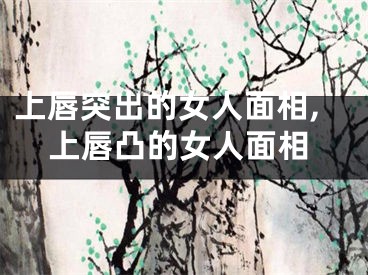 上唇突出的女人面相,上唇凸的女人面相