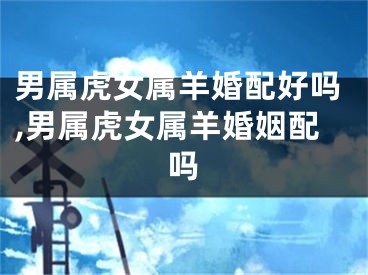 男属虎女属羊婚配好吗,男属虎女属羊婚姻配吗