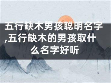 五行缺木男孩聪明名字,五行缺木的男孩取什么名字好听