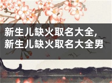 新生儿缺火取名大全,新生儿缺火取名大全男