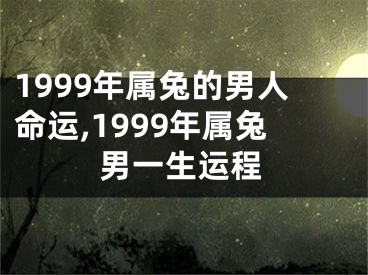 1999年属兔的男人命运,1999年属兔男一生运程