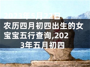 2023年5月22日农历四月初四出生的女宝宝五行查询,2023年五月初四