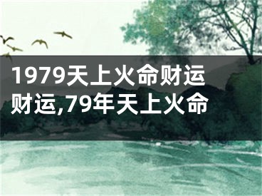 1979天上火命财运财运,79年天上火命