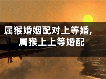 属猴婚姻配对上等婚,属猴上上等婚配