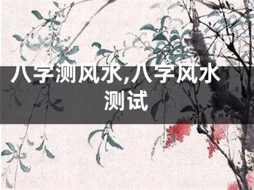 八字测风水,八字风水测试