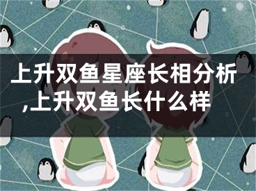 上升双鱼星座长相分析,上升双鱼长什么样