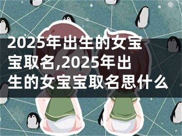 2025年出生的女宝宝取名,2025年出生的女宝宝取名思什么