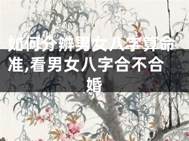 如何分辨男女八字算命准,看男女八字合不合婚