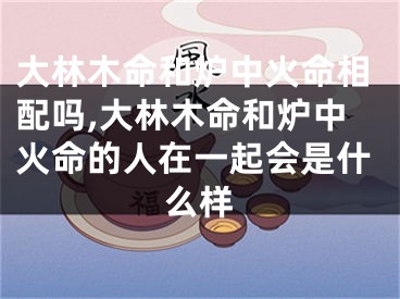 大林木命和炉中火命相配吗,大林木命和炉中火命的人在一起会是什么样