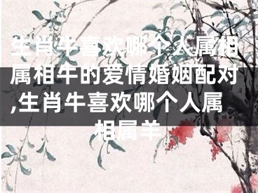 生肖牛喜欢哪个人属相属相牛的爱情婚姻配对,生肖牛喜欢哪个人属相属羊