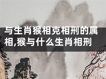 与生肖猴相克相刑的属相,猴与什么生肖相刑