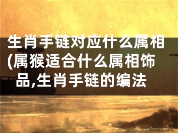 生肖手链对应什么属相(属猴适合什么属相饰品,生肖手链的编法