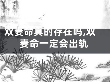 双妻命真的存在吗,双妻命一定会出轨