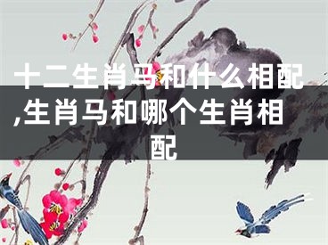 十二生肖马和什么相配,生肖马和哪个生肖相配