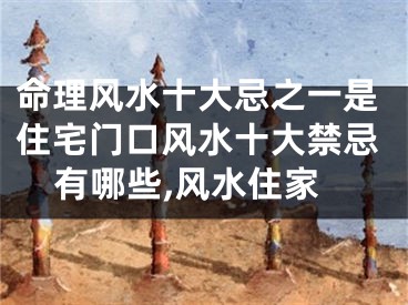 命理风水十大忌之一是住宅门口风水十大禁忌有哪些,风水住家