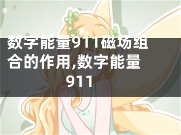 数字能量911磁场组合的作用,数字能量 911
