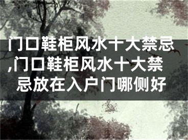 门口鞋柜风水十大禁忌,门口鞋柜风水十大禁忌放在入户门哪侧好