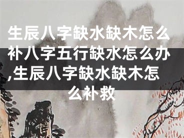 生辰八字缺水缺木怎么补八字五行缺水怎么办,生辰八字缺水缺木怎么补救