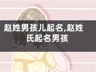 赵姓男孩儿起名,赵姓氏起名男孩