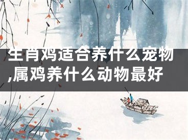 生肖鸡适合养什么宠物,属鸡养什么动物最好