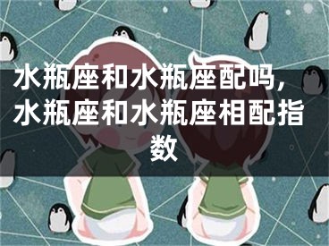 水瓶座和水瓶座配吗,水瓶座和水瓶座相配指数