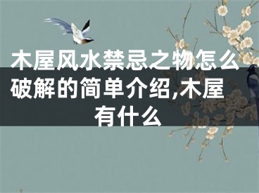 木屋风水禁忌之物怎么破解的简单介绍,木屋有什么