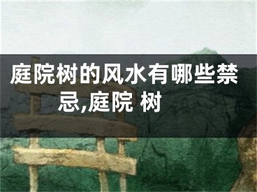 庭院树的风水有哪些禁忌,庭院 树