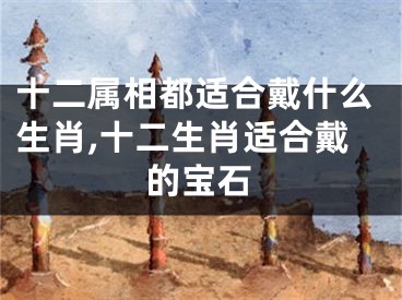 十二属相都适合戴什么生肖,十二生肖适合戴的宝石